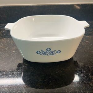 Vintage Corningware Blue Cornflower 2.5 Quart Casserole Dish P-2 1/2-B No Lid